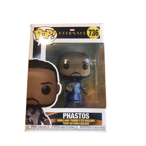 Funko Pop Marvel Eternals Phastos Figure #736 - Picture 1 of 6
